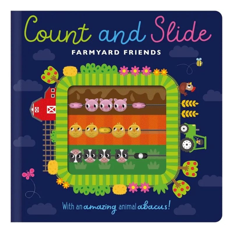 COUNT AND SLIDE FARMYARD FRIENDS - BOARD BOOK (Nuevo)