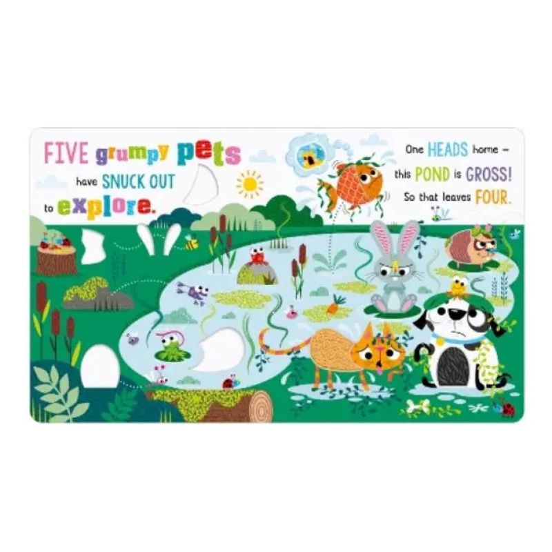 NEVER TOUCH THE GRUMPY PETS - BOARD BOOK (Nuevo) - Miniatura 2