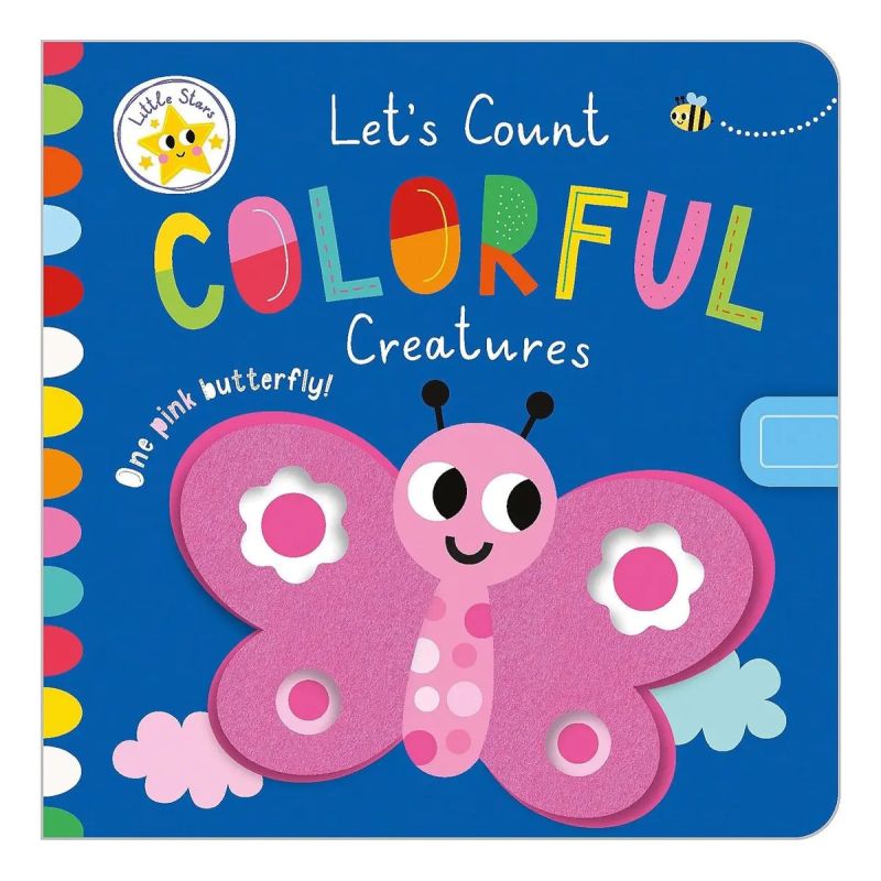 LET'S COUNT COLORFUL CREATURES - CLOTH BOOK (Nuevo)