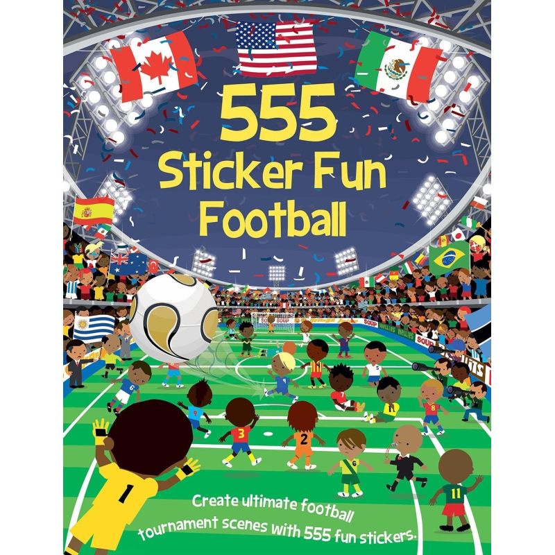 555 STICKER FUN FOOTBALL - 555 STICKER FUN (Nuevo)