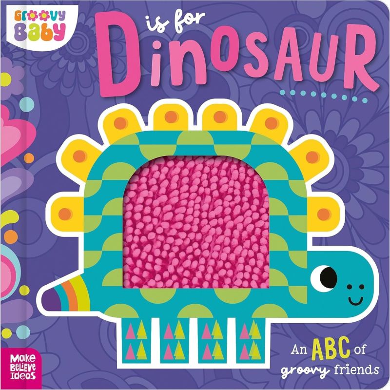 D IS FOR DINOSAUR - GROOVY BABY - BOARD BOOK (Nuevo)