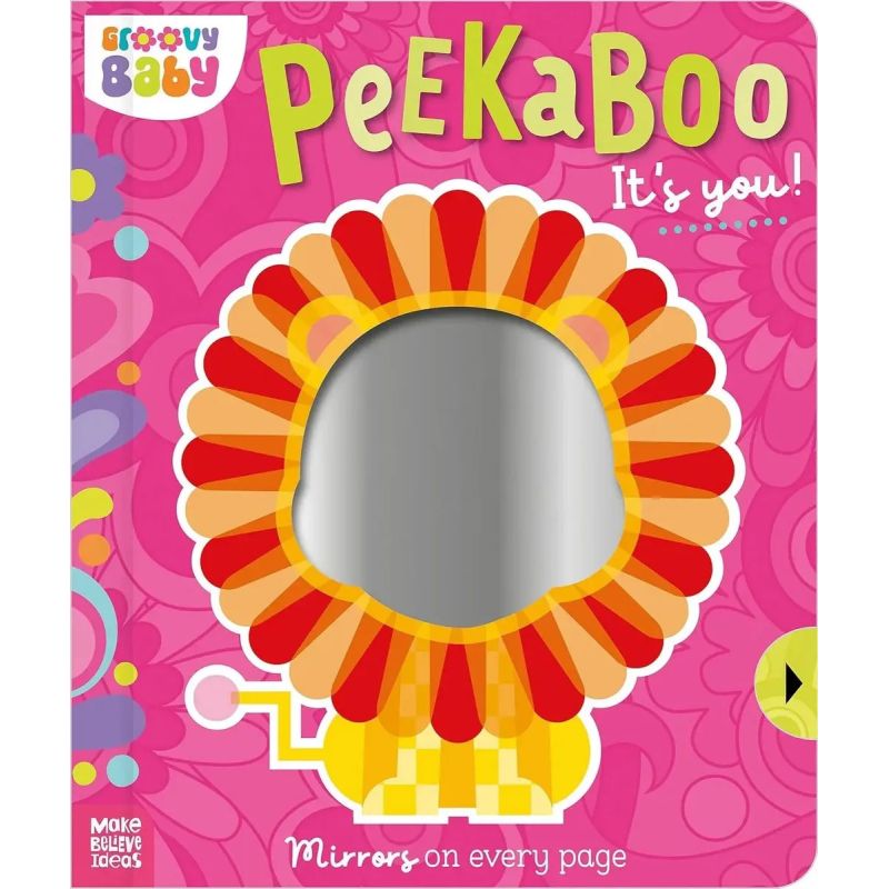 PEEKABOO IT'S YOU - MIRRORS ON EVERY PAGE - GLOOVY BABY - BOARD BOOK (Nuevo)