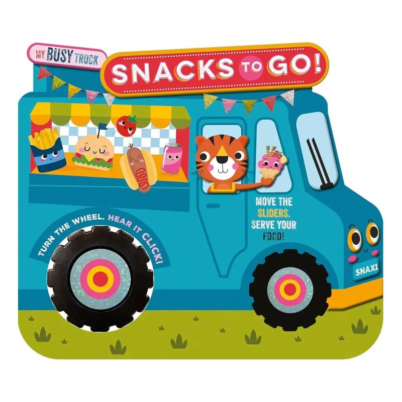 MY BUSY TRUCK: SNACKS THAT GO - BOARD BOOK (Nuevo)
