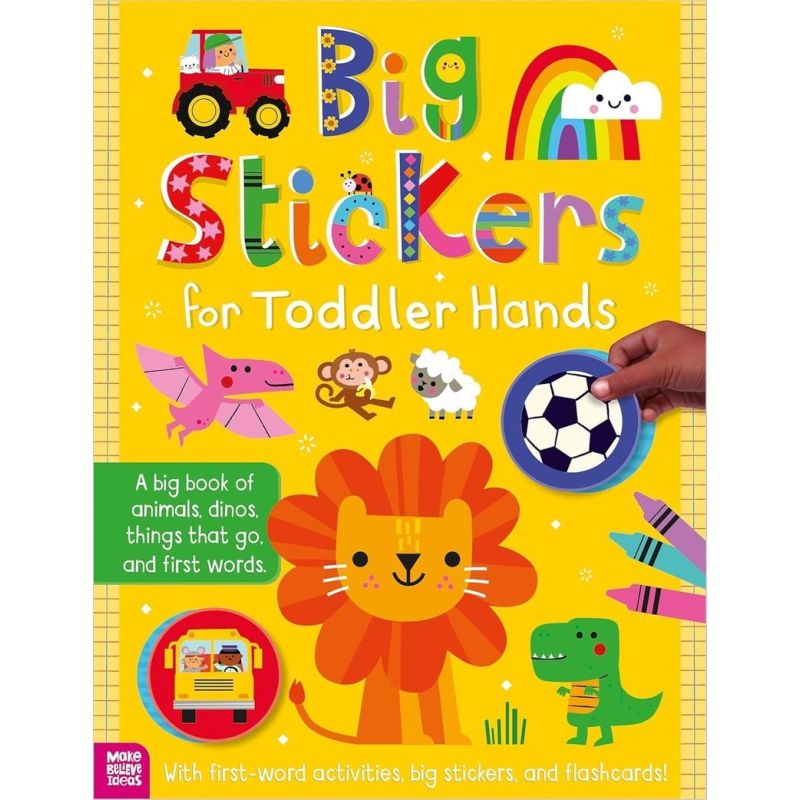 BIG STICKERS FOR TODDLER HANDS (Nuevo)