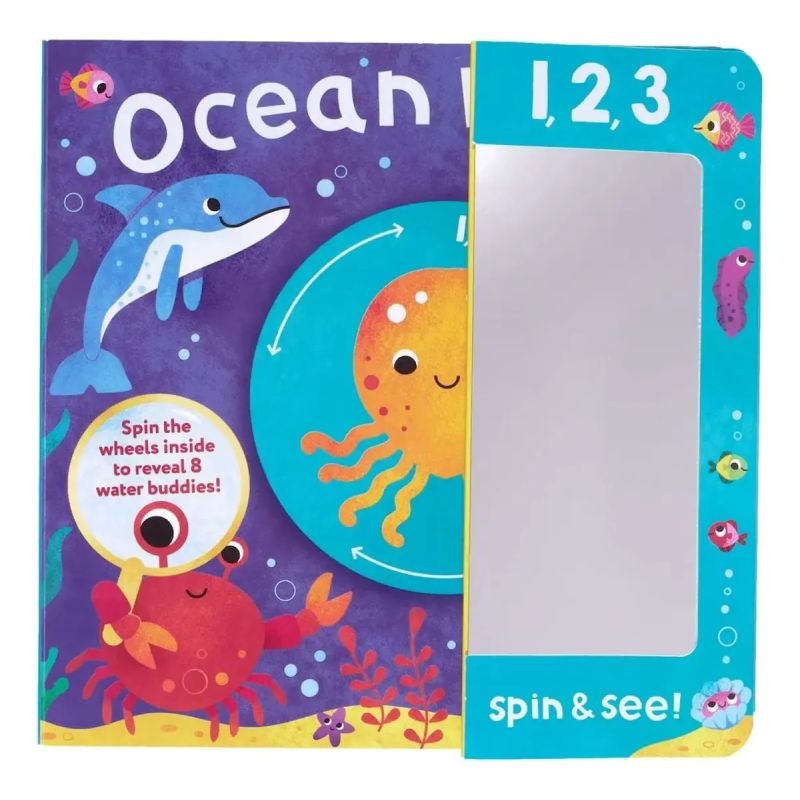 OCEAN EXPLORER - 1 2 3 SPIN &amp; SEE - BB WITH MIRROR (Nuevo)