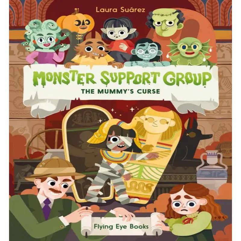MUMMY'S CURSE, THE  - MONSTER SUPPORT GROUP - GRAPHIC NOVEL (Nuevo)