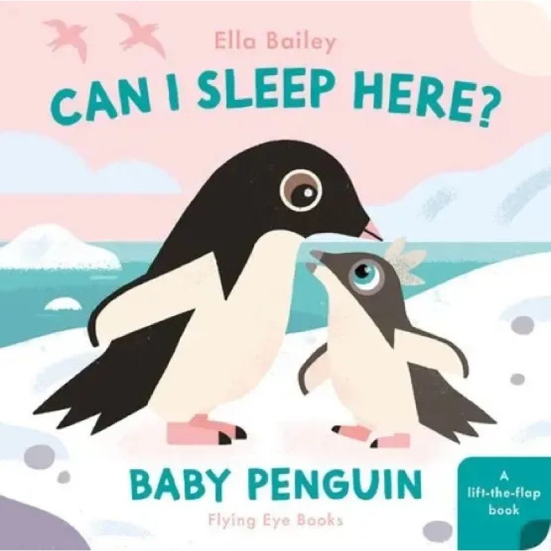 CAN I SLEEP HERE ? - BABY PENGUIN  BOARD BOOK (Nuevo)