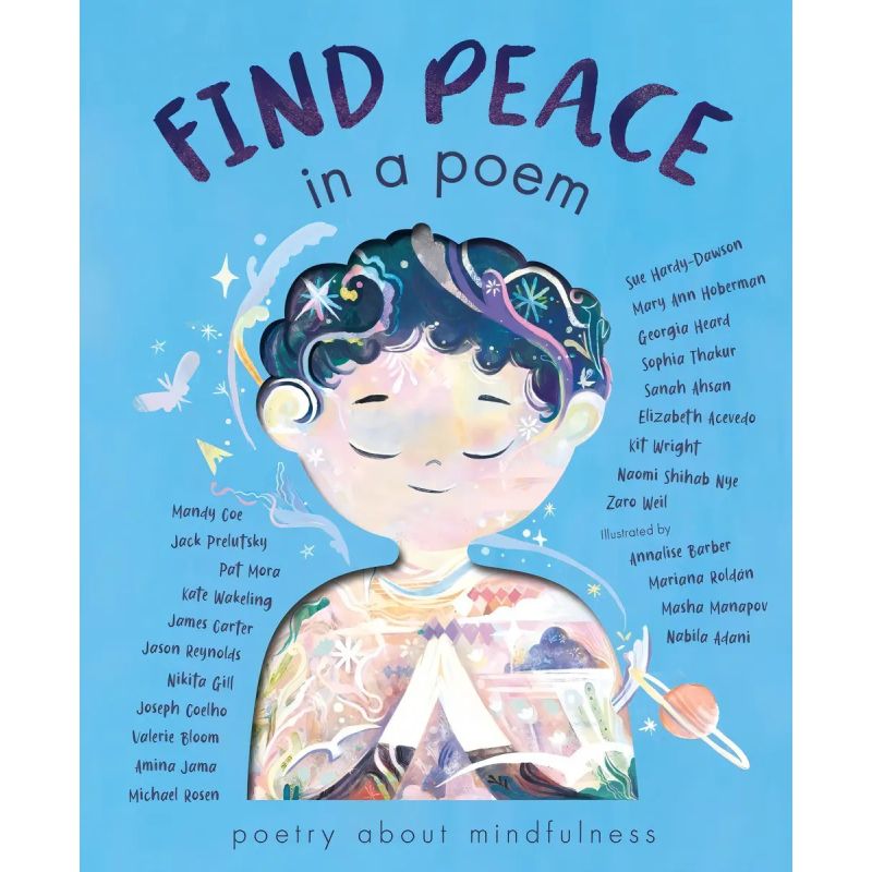 FIND PEACE IN A POEM - POETRY ABOUT MINDFULNESS - HB (Nuevo)