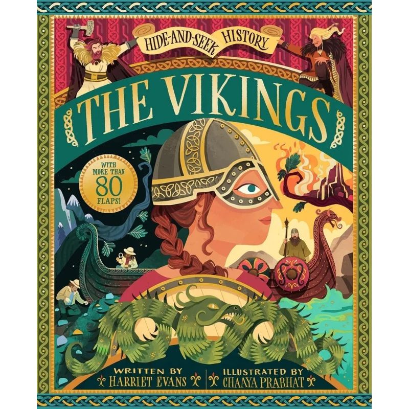 HIDEANDSEEK HISTORY: THE VIKINGS - BOARD BOOK (Nuevo)