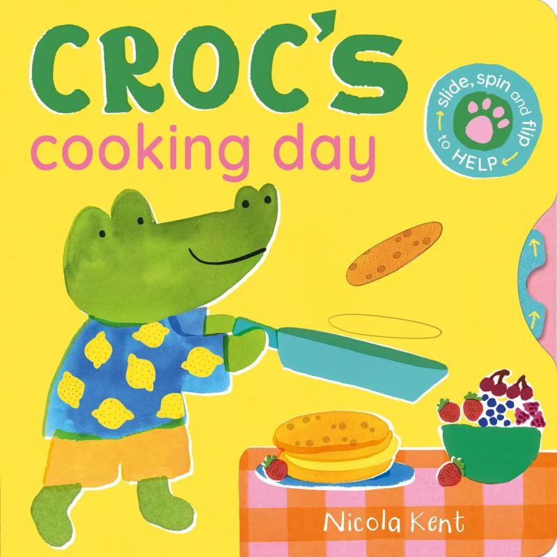 CROC’S COOKING DAY - BOARD BOOK (Nuevo)