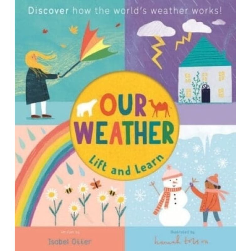 OUR WEATHER - LIFT AND LEARN - BOARD BOOK (Nuevo)