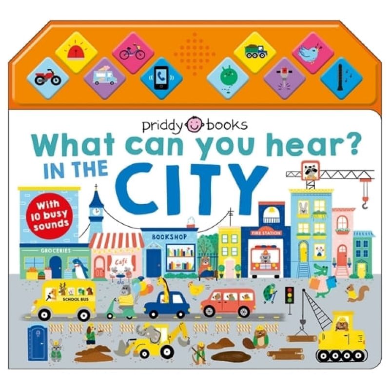 WHAT CAN YOU HEAR? IN THE CITY - BOARD BOOK (Nuevo)