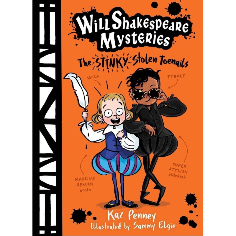 STINKY STOLEN TOENAILS, THE - WILL SHAKESPEARE MYSTERIES - PB (Nuevo)