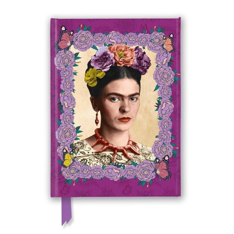 FRIDA KAHLO PURPLE - FOILED JOURNAL - HB (Nuevo)