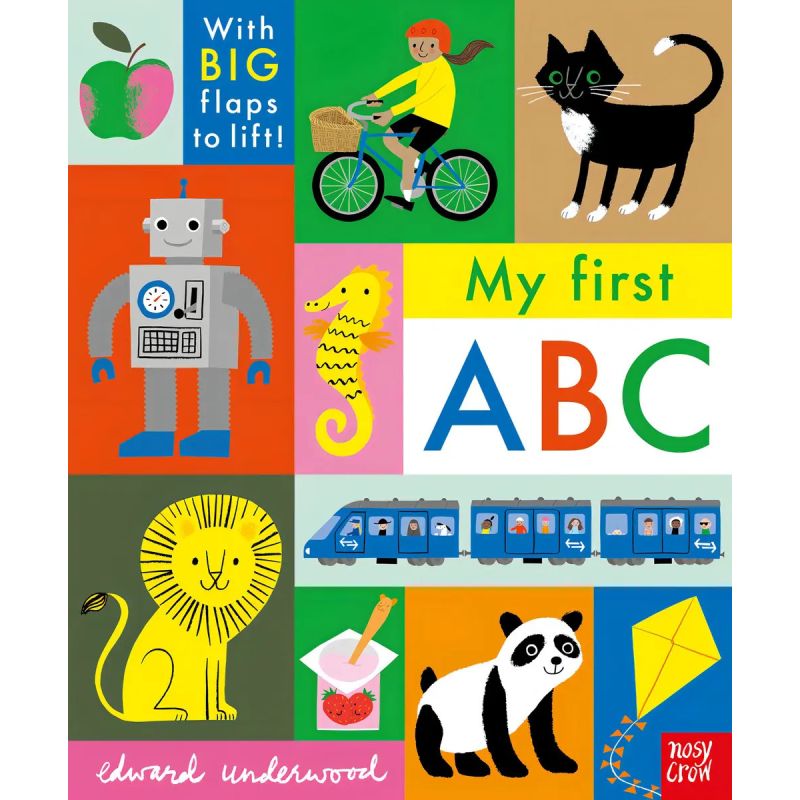 MY FIRST ABC - WITH BIG FLAPS TO LIFT! - BOARD BOOK (Nuevo)