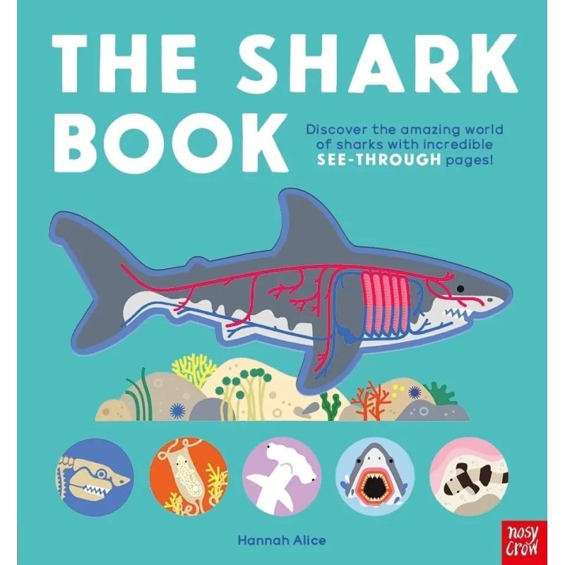 SHARK BOOK, THE - SEE-THROUGH PAGES - BB (Nuevo)