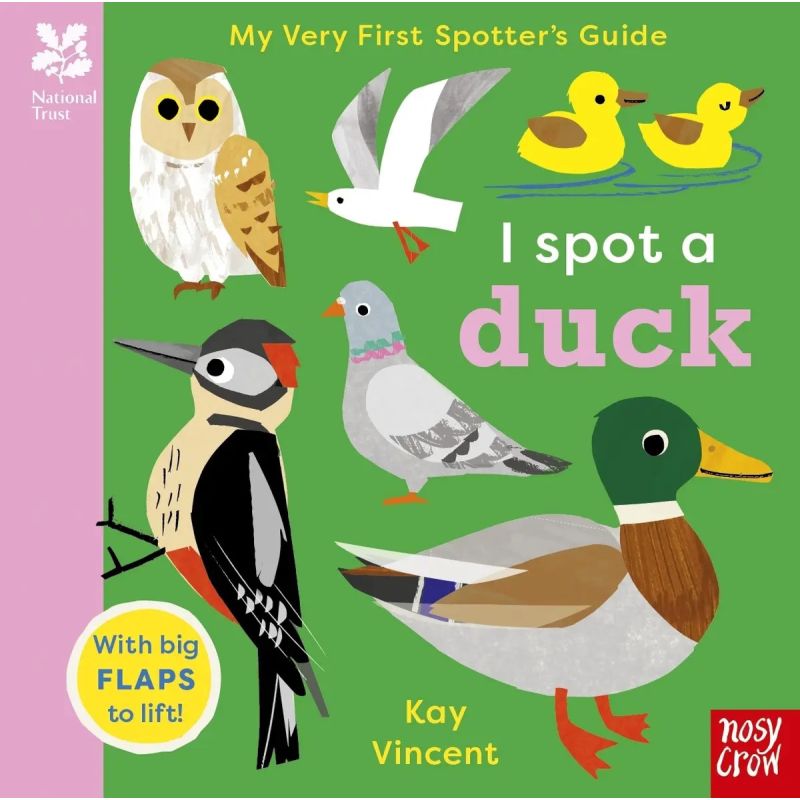 I SPOT A DUCK - MY VERY FIRST SPOTTER'S GUIDE - NATIONAL TRUST - BOARD BOOK (Nuevo)
