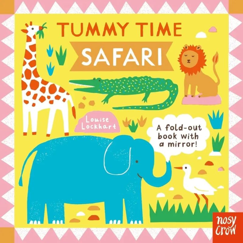 SAFARI - TUMMY TIME - BOARD BOOK (Nuevo)