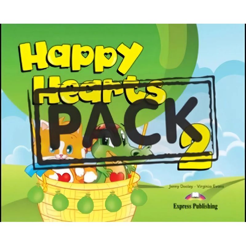 HAPPY HEARTS 2 - SB + STICKERS &amp; PRESS OUTS (Nuevo)