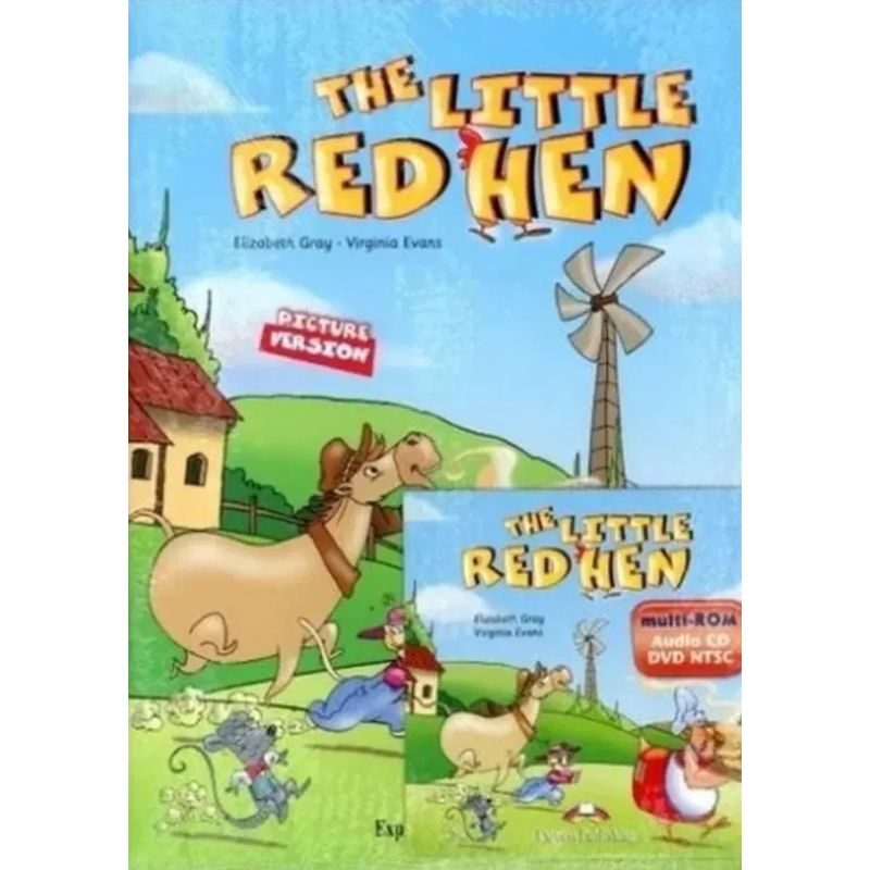 LITTLE RED HEN - SET SAIL STORY BOOK + MULTIROM NTSC (Nuevo)