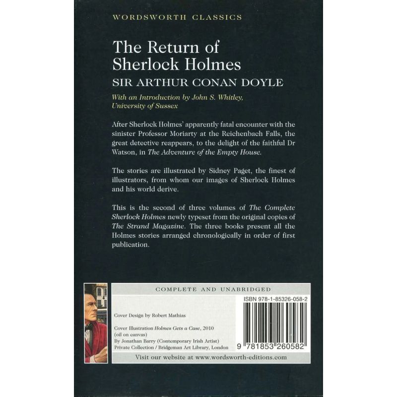 RETURN OF SHERLOCK HOLMES - WWC (Nuevo) - Miniatura 2