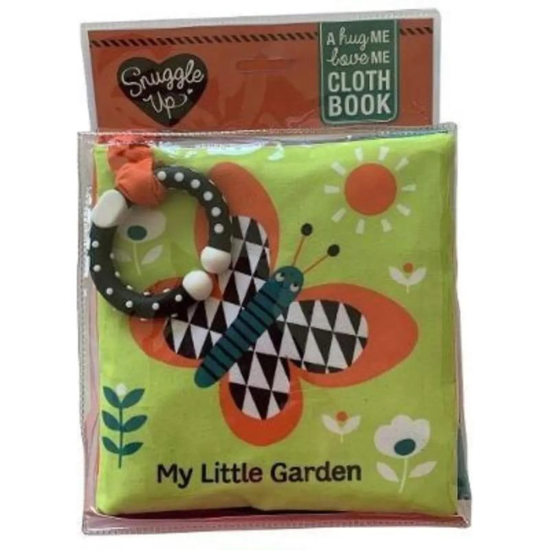 MY LITTLE GARDEN - A HUG ME, LOVE ME CLOTH BOOK (Nuevo)