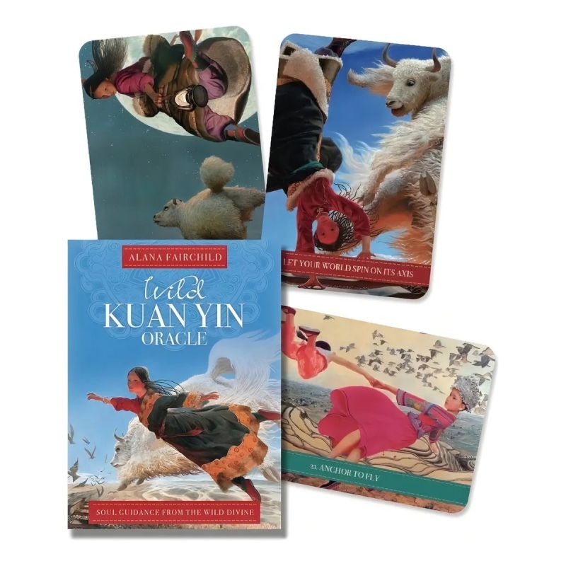 WILD KUAN YIN ORACLE (LIBRO + CARTAS) (Nuevo)