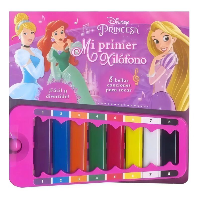 MI PRIMER XILOFON - DISNEY PRINCESA - CARTONE (Nuevo)