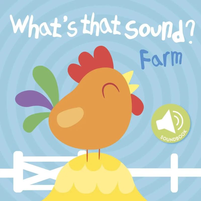 WHAT'S THAT SOUND? FARM - SOUNDBOOK - BOARD BOOK (Nuevo)