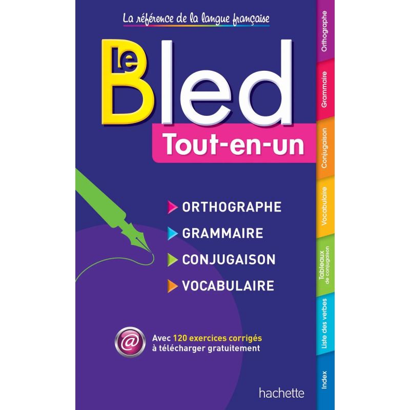BLED - ORTHOGRAPHE GRAMMAIRE CONJUGAISON VOCABILAIRE (Nuevo)