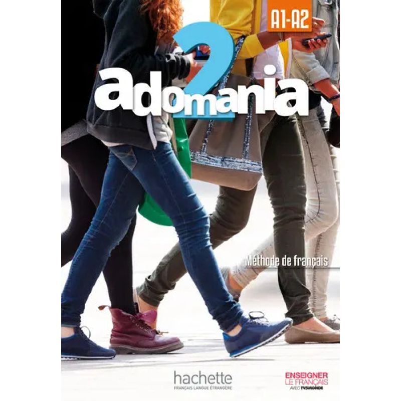 ADOMANIA 2 - LIVRE DE L'ELEVE + CD-ROM (AUDIO ET VIDEO) (Nuevo)