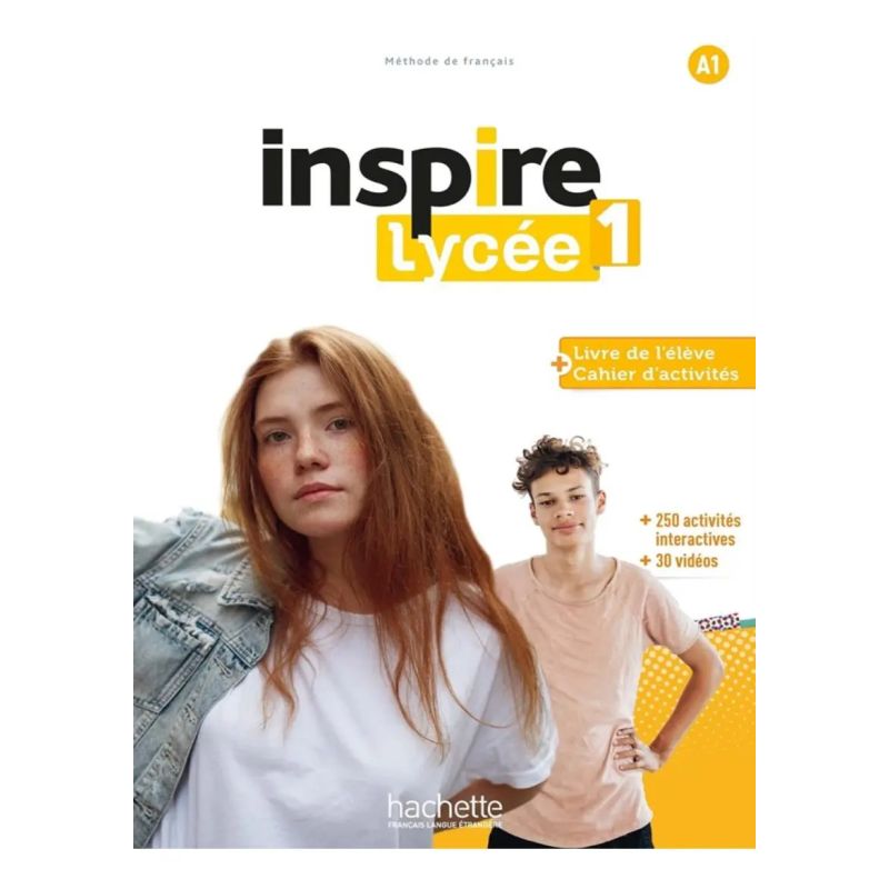 INSPIRE LYCEE 1 (A1) - LIVRE + CAHIER (Nuevo)