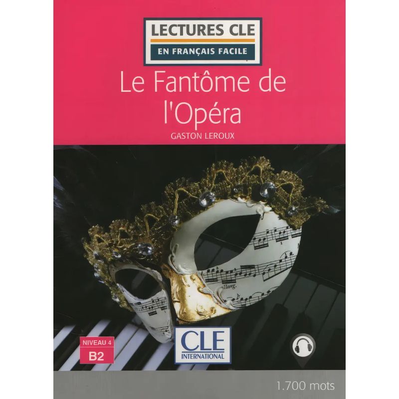 FANTOME DE L'OPERA, LE - LECTURES CLE 4 + AUDIO @ N/ED. (Nuevo)