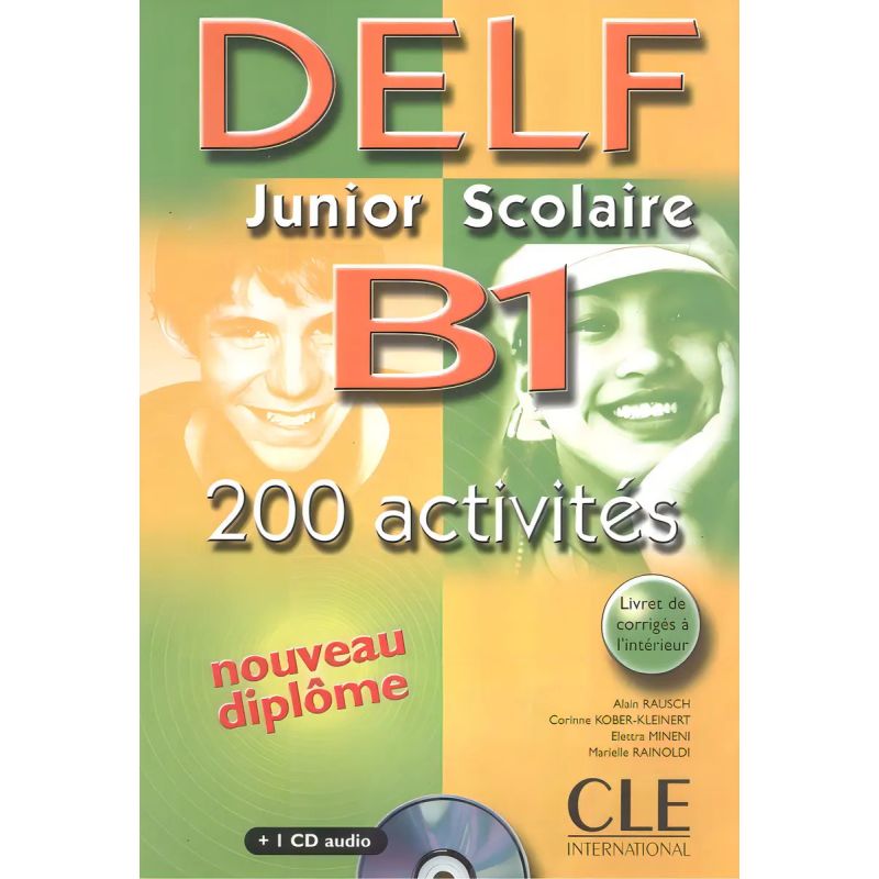 NOUVEAU DELF JUNIOR SCOLAIRE B1 - LIVRE + A/CD + CORRIGES + (Nuevo)