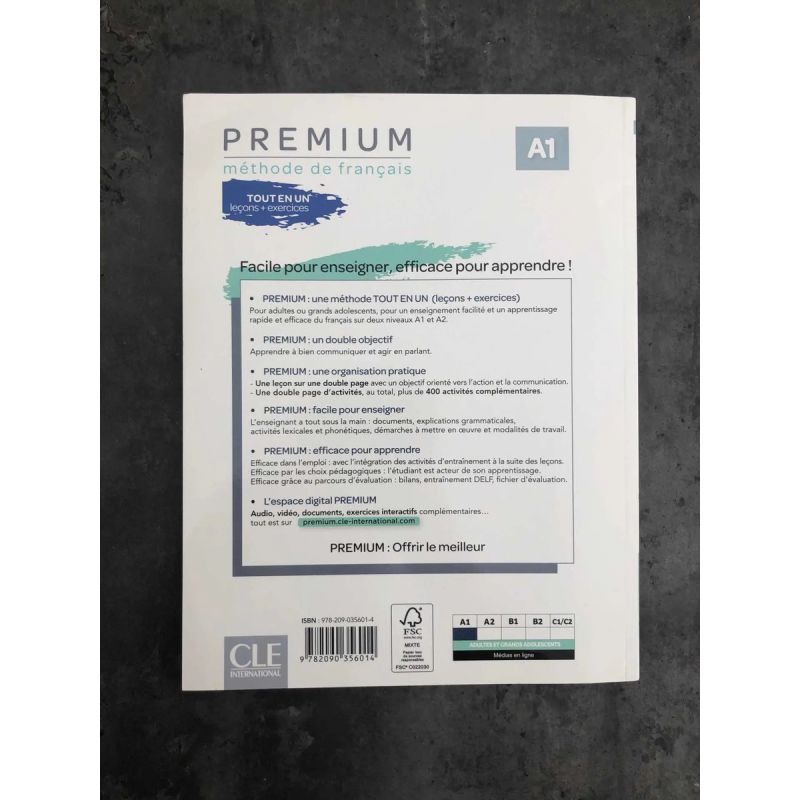 PREMIUM A1 - TOUT EN UN - LIVRE + CAHIER + AUDIO ONLINE (Nuevo) - Miniatura 2