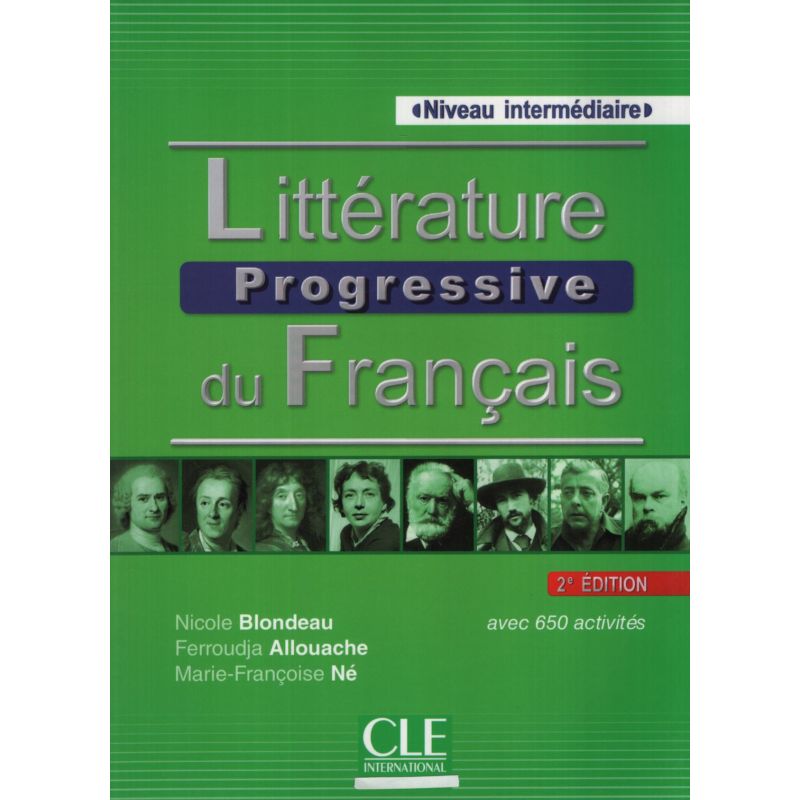 LITTERATURE PROGRESSIVE DU FRANCAIS 2/ED.- NIV INTERMEDIAIRE - LIVRE + A/CD (Nuevo)