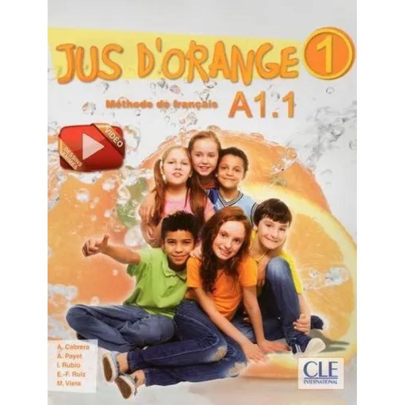 JUS D'ORANGE 1 - LIVRE DE L'ELEVE + DVD (Nuevo)