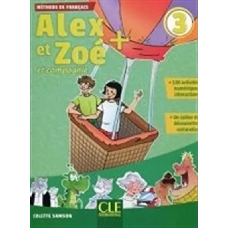 ALEX ET ZOE PLUS 3 - ELEVE + A/CD (Nuevo)