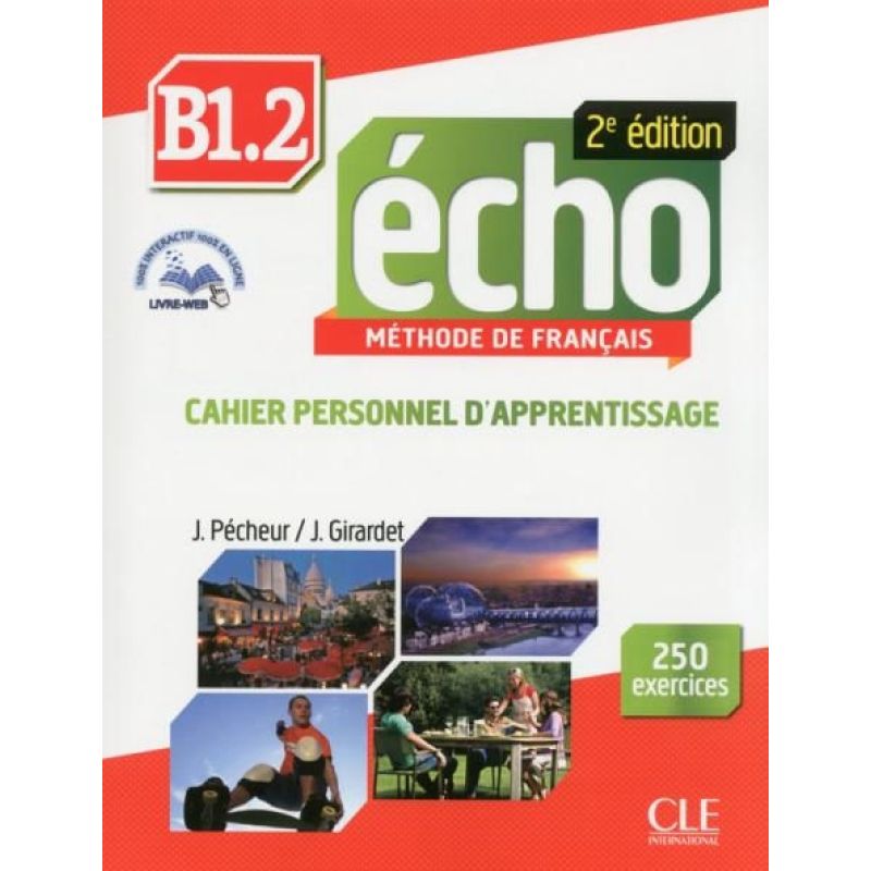 ECHO B1.2 2/ED.- CAHIER D'APPRENTISSAGE + CD (Nuevo)