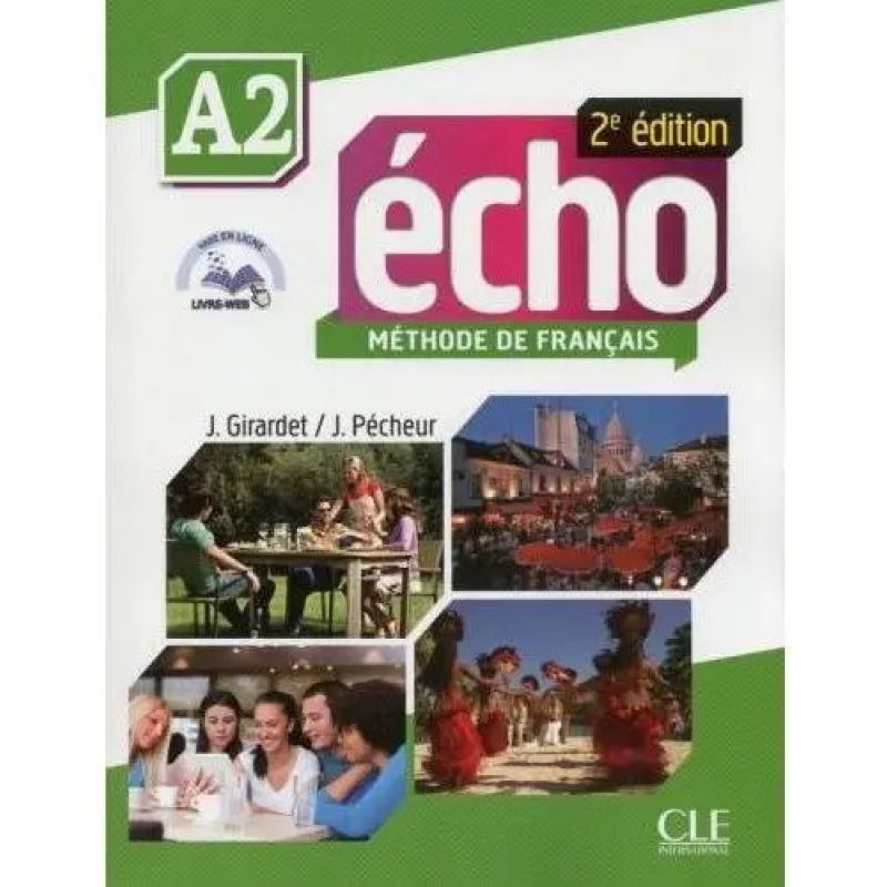 ECHO A2 2/ED.- LIVRE DE L'ELEVE + PORTFOLIO + DVD (Nuevo)