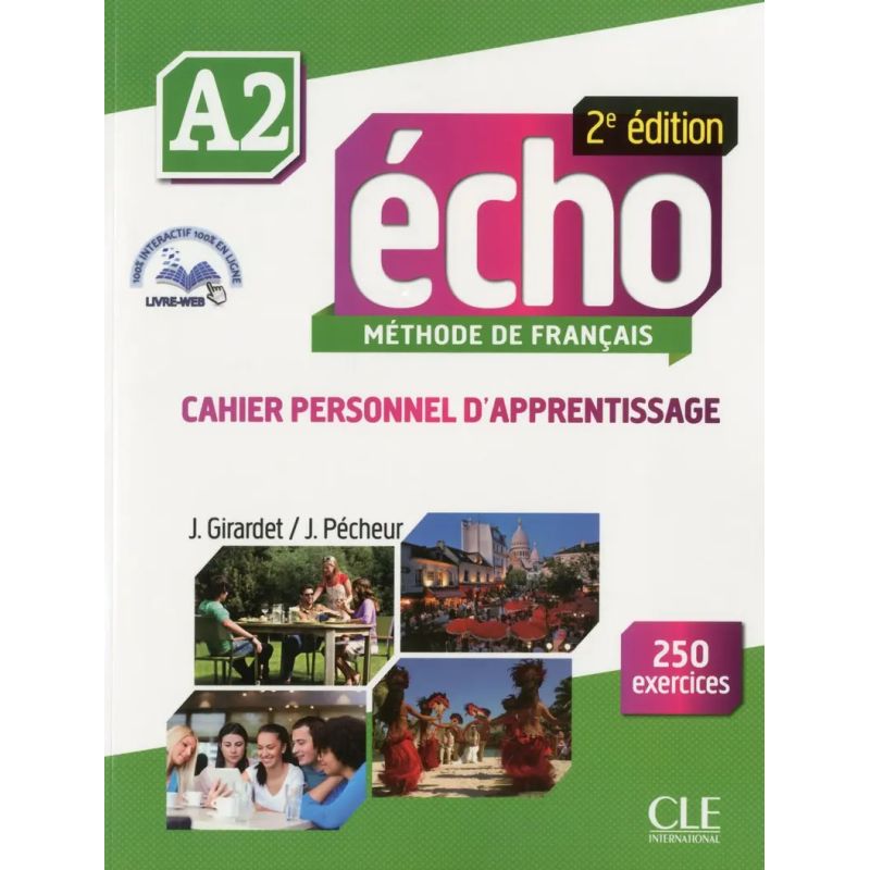 ECHO A2 2/ED.- CAHIER D'APPRENTISSAGE + CD (Nuevo)