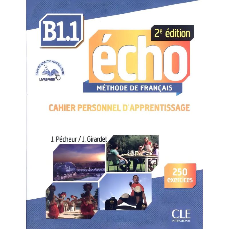 ECHO B1.1 2/ED.- CAHIER D'APPRENTISSAGE + CD (Nuevo)