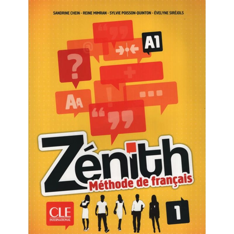 ZENITH 1 A1 - LIVRE DE L'ELEVE + DVD ROM (Nuevo)