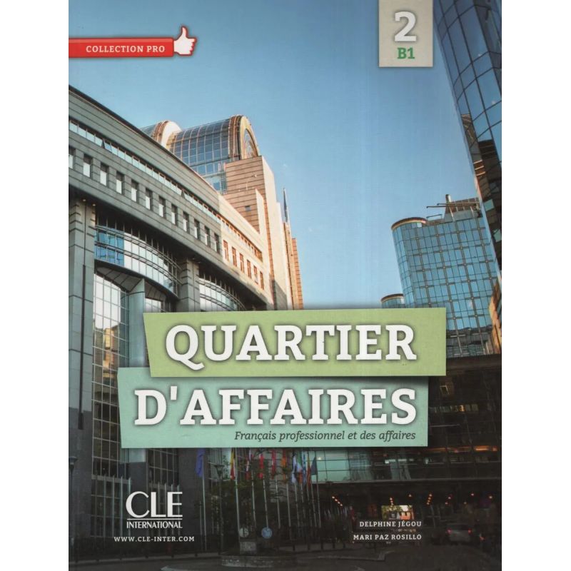 QUARTIER D'AFFAIRES B1 - LIVRE DE L'ELEVE + DVD-ROM (Nuevo)