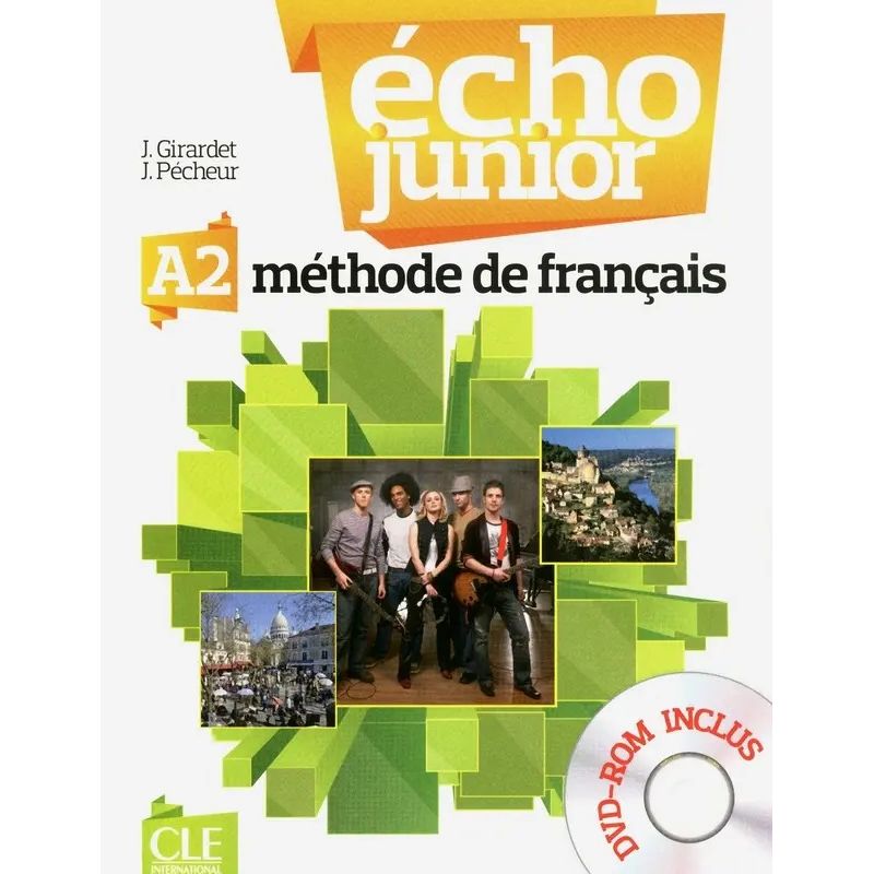 ECHO JUNIOR A2 - LIVRE DE L'ELEVE + DVD ROM (Nuevo)