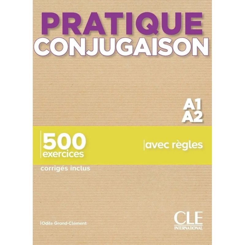 PRATIQUE CONJUGAISON A1/A2 - LIVRE + CORRIGES (Nuevo)