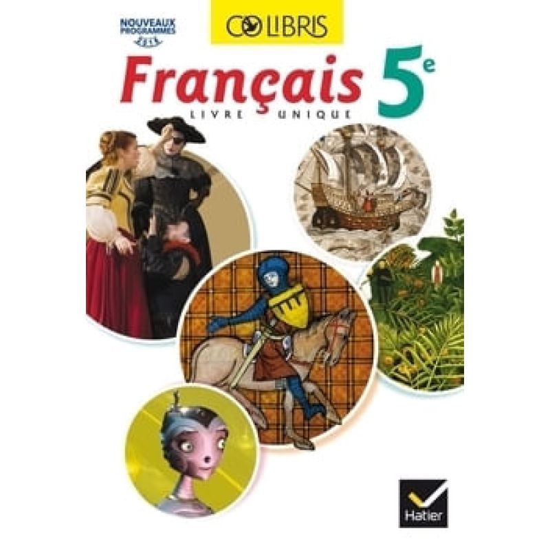 COLIBRIS FRANCAIS 5E - LIBRE UNIQUE ELEVE + "MON CARNET DE BORD 6E" - ED. 2016 (Nuevo)