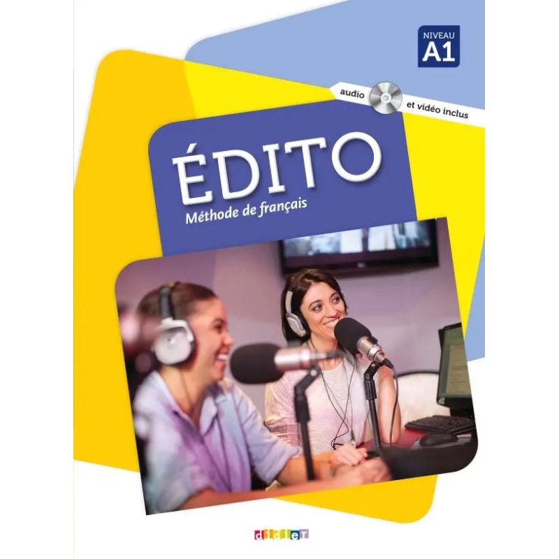 EDITO A1 - LIVRE DE L'ELEVE + CD MP3 + DVD* (Nuevo)