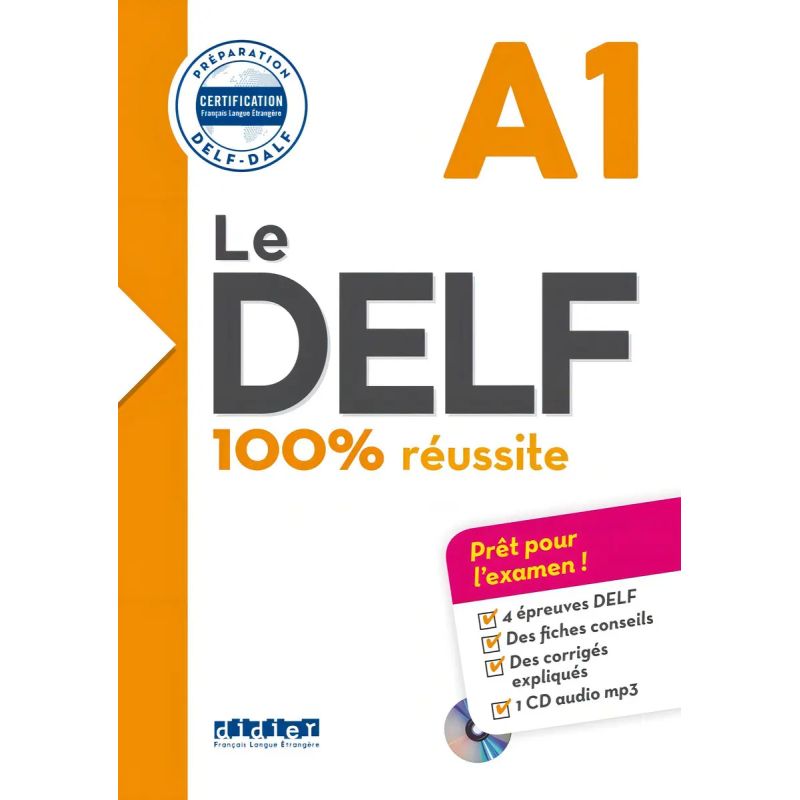 DELF A1, LE - LIVRE + A/CD - 100% REUSSITE* (Nuevo)