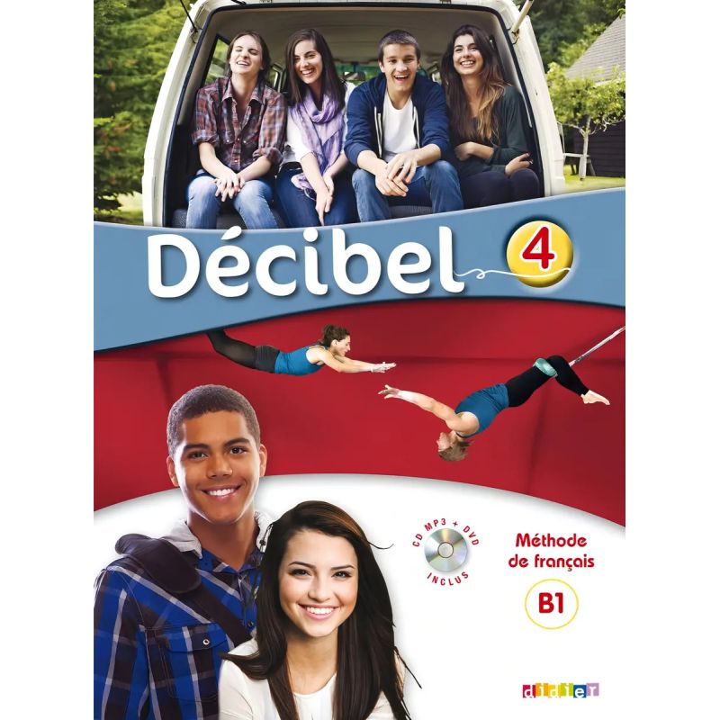 DECIBEL 4 B1.1 - LIVRE + CD MP3 + DVD (Nuevo)